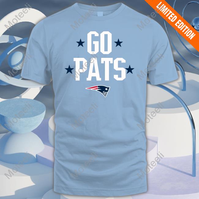 New England Patriots Go Pats Long Sleeve Tee