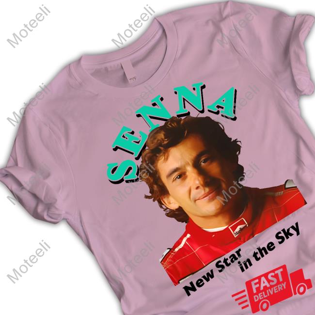 Official Senna New Star In The Sky Tee Lewis Hamilton