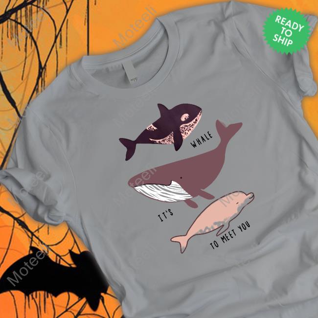 Engrish Whale It's To Meet You Long Sleeve