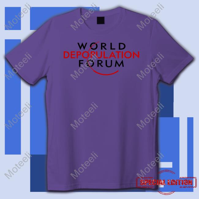 World Depopulation Forum Long Sleeve T Shirt Liz Churchill