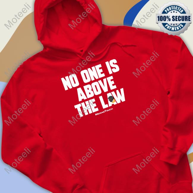 No One Is Above The Law Tank Top Meidastouch Store