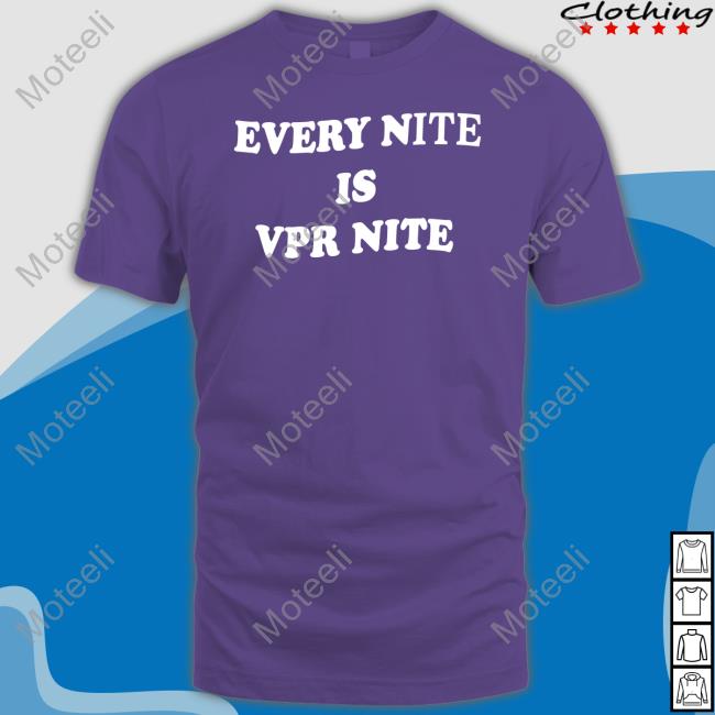 Every Nite Is Vpr Nite Emo Nite Hoodie